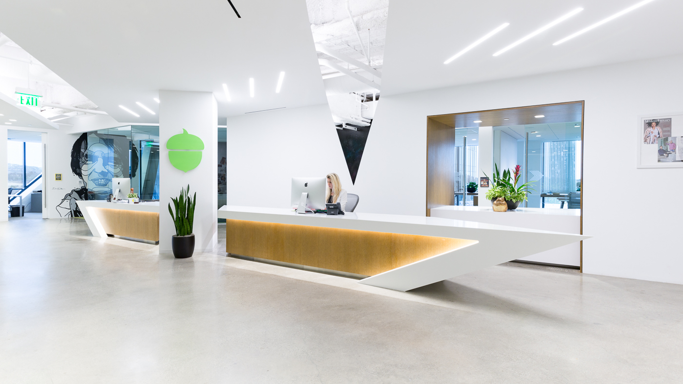 Panorama of the Acorns Irvine headquarters